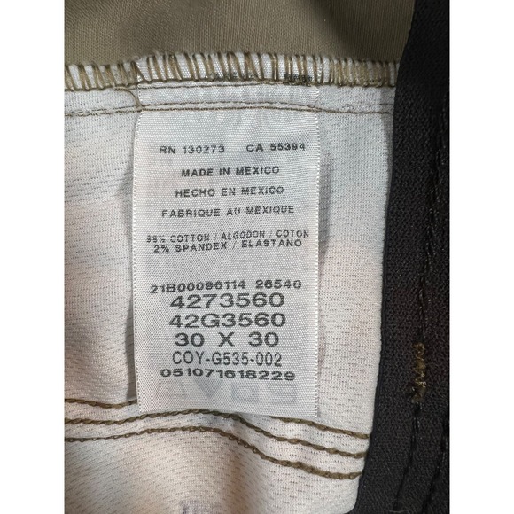 Lee Extreme Comfort Pants Men's 30x29.5* Beige Straight Fit Stretch Chino Golf - Picture 8 of 9